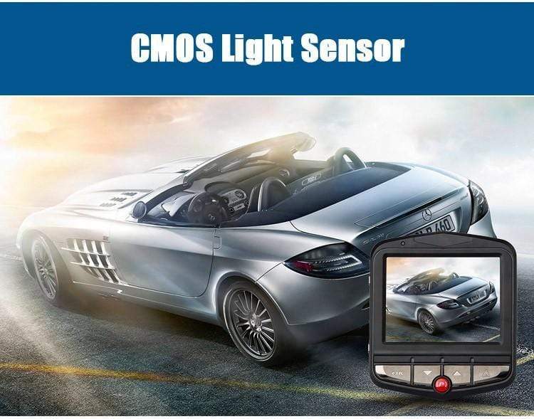 Tech Gimmicks Car Accessories Car Dashcam Full HD 1080P Recorder G-sensor Night Vision