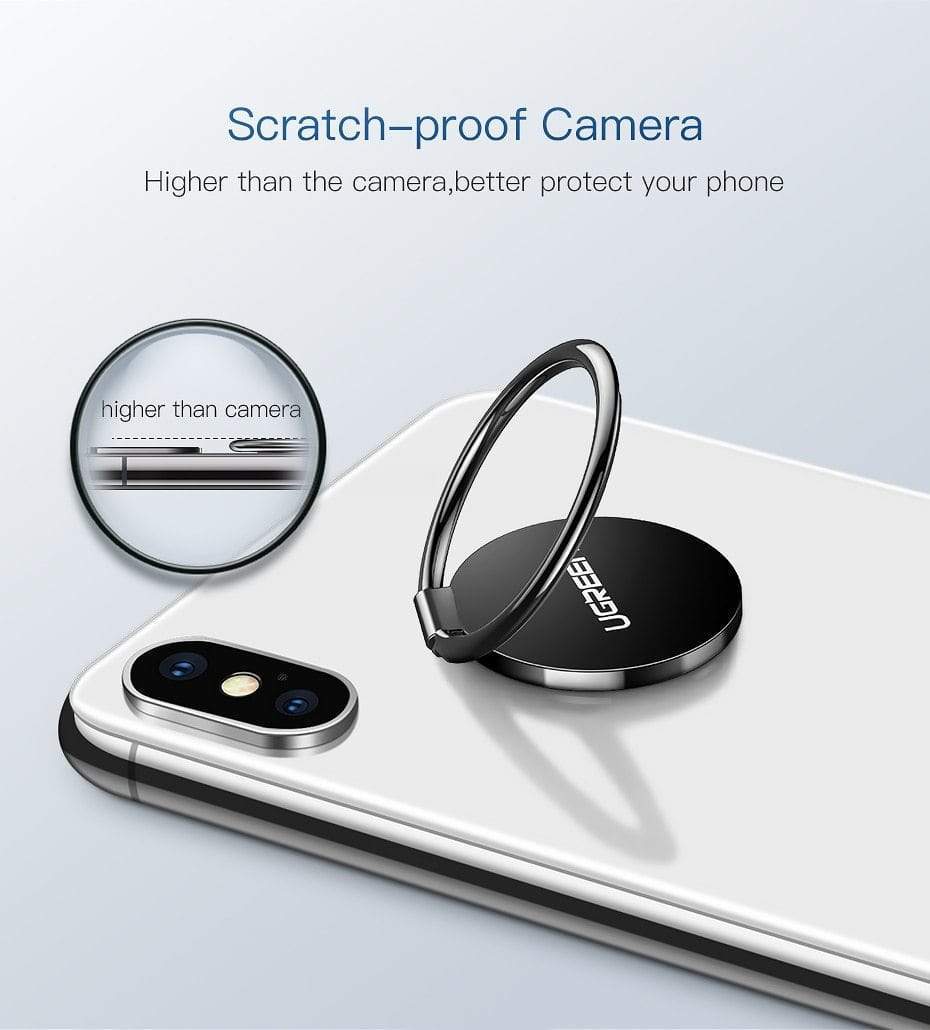 Mobile Phone Finger Ring Stand for Samsung and iPhone - Tech Gimmicks