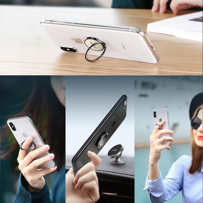 Mobile Phone Finger Ring Stand for Samsung and iPhone - Tech Gimmicks