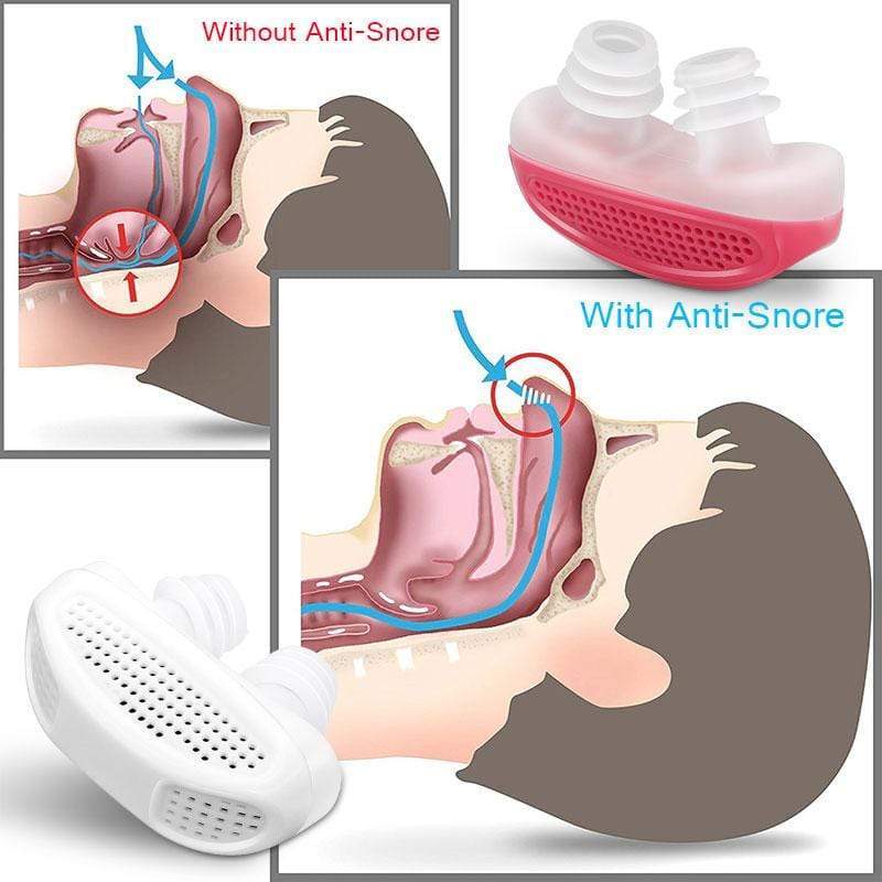 Tech Gimmicks Health Two in one anti snore air purifier.