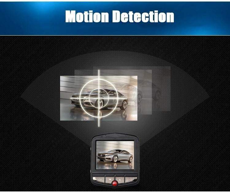 Tech Gimmicks Car Accessories Car Dashcam Full HD 1080P Recorder G-sensor Night Vision