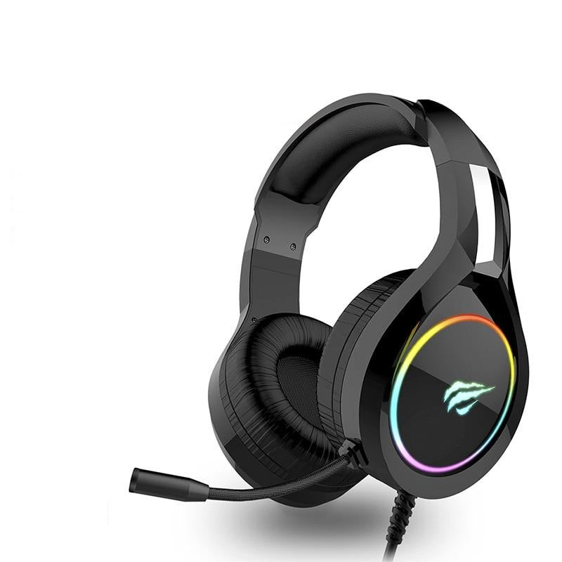 TechG Elite Gaming Head Sets - Wired RGB Headset