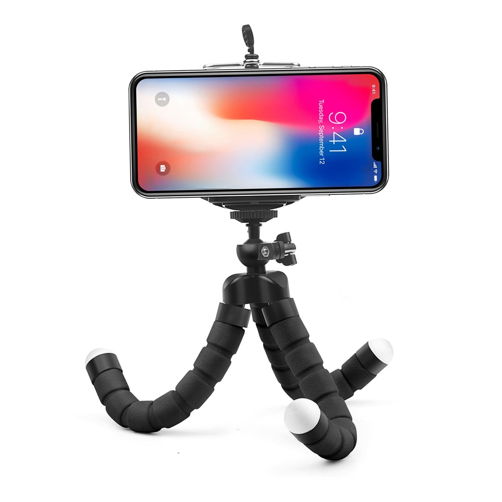 TechG™ Fully Flexible Phone Tripod Mount