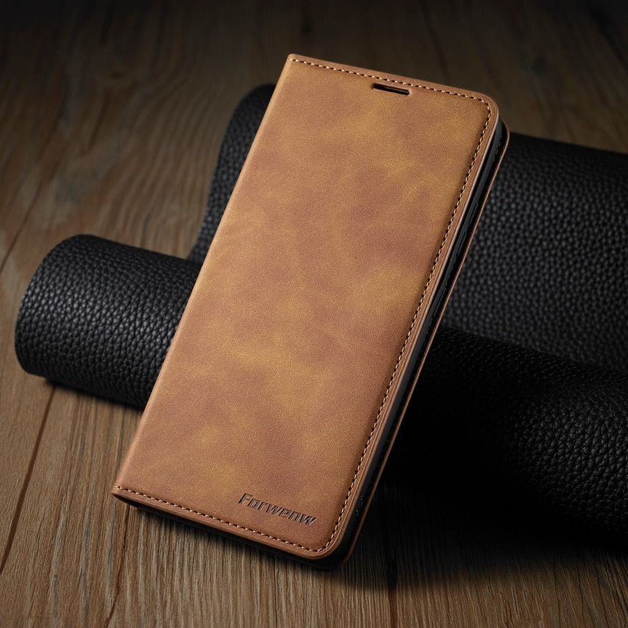 Wallet Leather Phone Case For Samsung